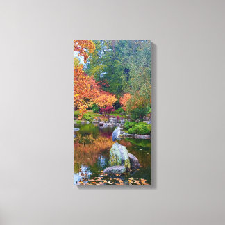 The Magical Kyoto Garden, Holland Park, London Canvas Print