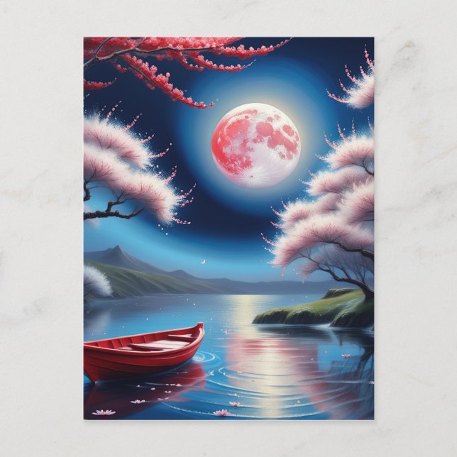 The magical landscape of Jupiter is like something Holiday Postcard (Front)