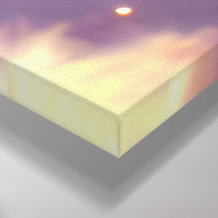 The Magical sky-touched baby boy Canvas Print