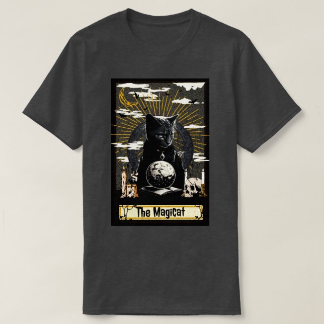The Magicat Tshirt (Design Front)
