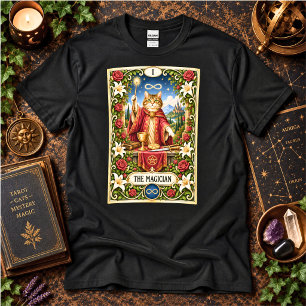 The Magician Cat Tarot - Power and Potential T-Shirt