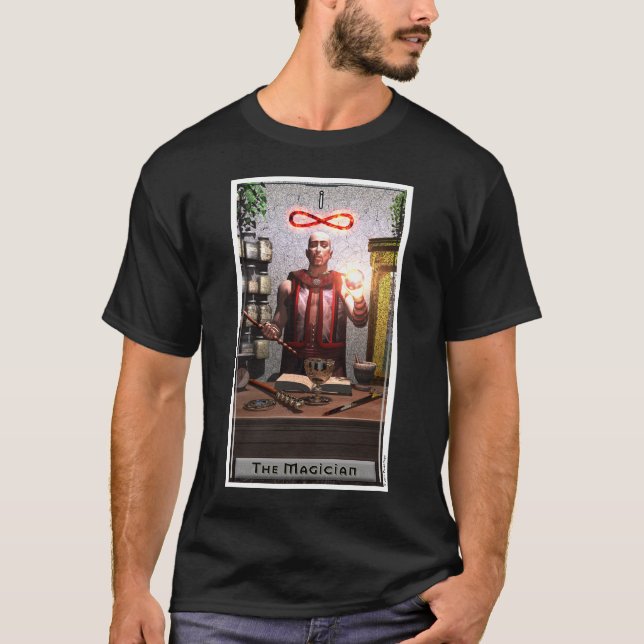 The Magician Dark T-Shirt (Front)