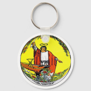 The Magician Tarot Card Key Ring