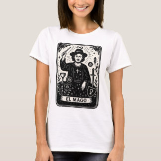 The Magician Tarot Card Print  T-Shirt