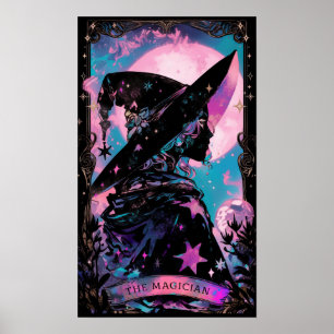 The Magician Tarot Card Witchy Poster