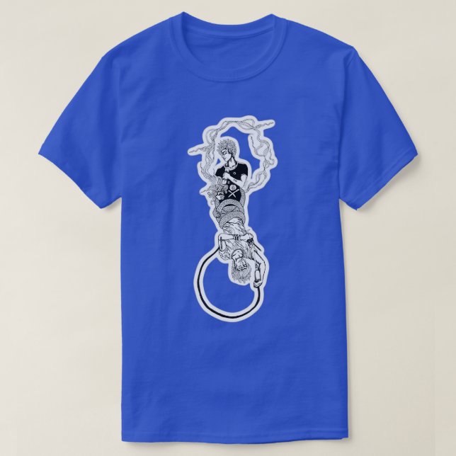 The Magician Twisted Tarot in Ink T-Shirt (Design Front)