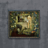 The Magicians Cape John Bauer Poster