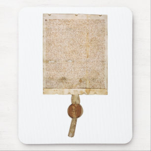 The Magna Carta 1297 Version Mouse Mat