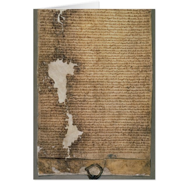 The Magna Carta of Liberties, Third Version (Front)