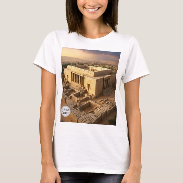 "The Magnificence of Solomon's Temple: A Symbol of T-Shirt (Front)