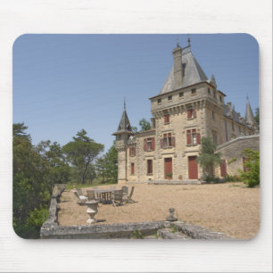 The magnificent Chateau de Pressac and garden Mouse Mat