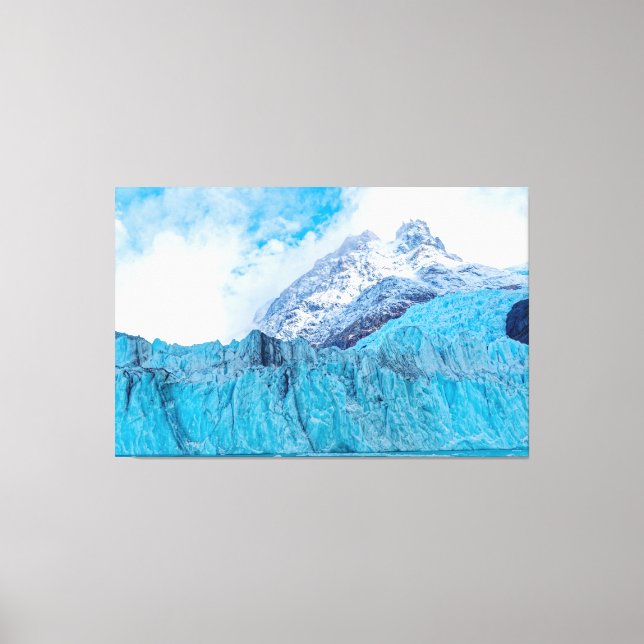The magnificent Spegazzini Glacier Canvas Print (Front)