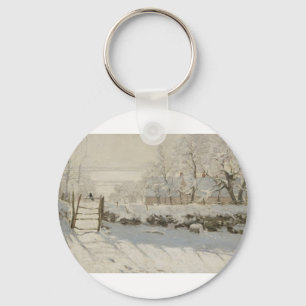 The Magpie (1869) Key Ring