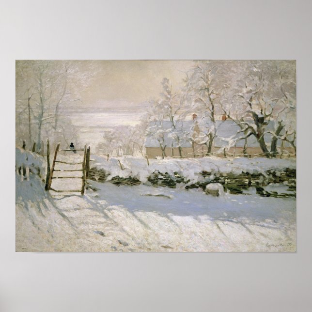 The Magpie, 1869 Poster (Front)