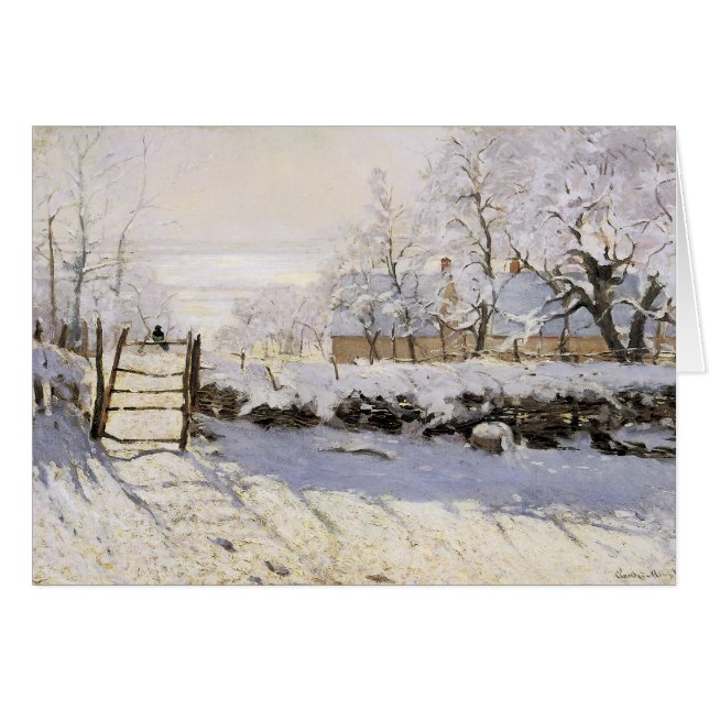 The Magpie by Monet (Front Horizontal)