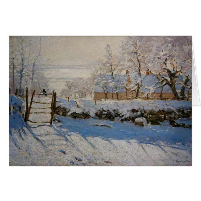The Magpie La Pie by Claude Monet (Front Horizontal)