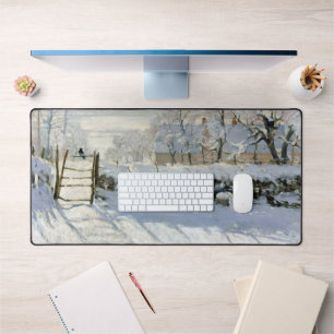 The Magpie, Monet Desk Mat