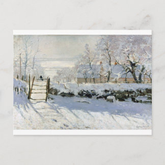 The Magpie, Monet Postcard