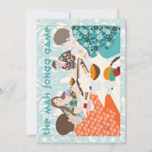 The Mah Jongg Game Invitation