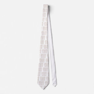 The Mahamantra in Sanskrit Tie
