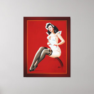 The Maid by Peter Driben Canvas Print