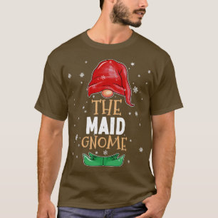The maid Gnome Family Matching Christmas Outfit 20 T-Shirt