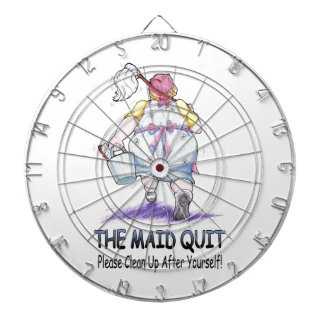 The Maid Quit Dartboard