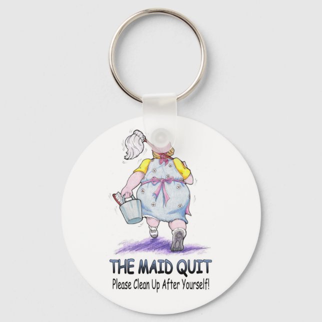 The Maid Quit Key Ring (Front)