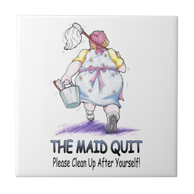 The Maid Quit Tile (Front)