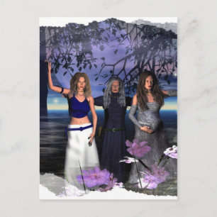 The Maiden, Mother and Crone Postcard