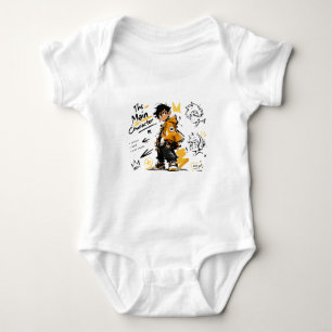 The Main Character Anime Style Cool Art Baby Bodysuit
