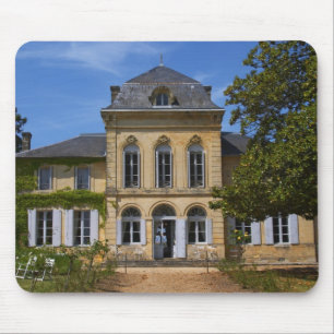 The main chateau building, renovated by mouse mat