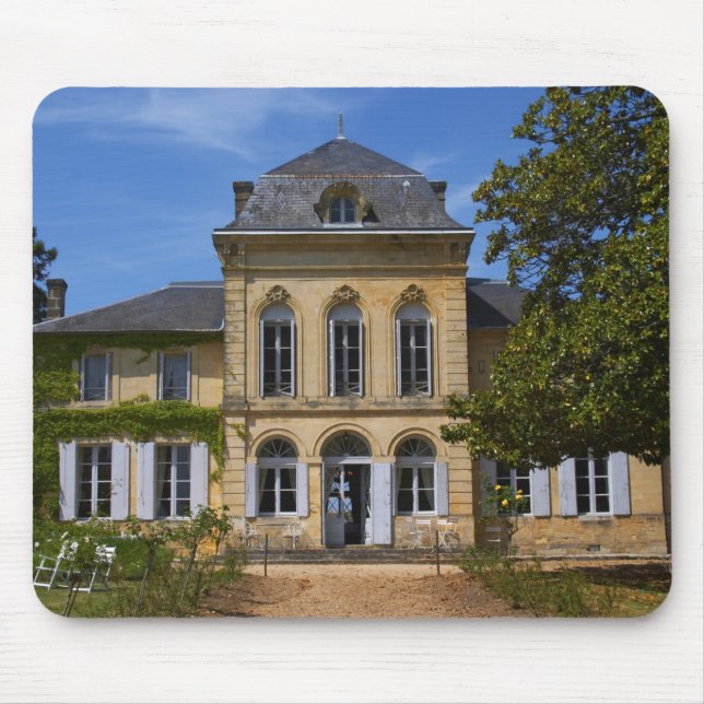 The main chateau building, renovated by mouse mat (Front)