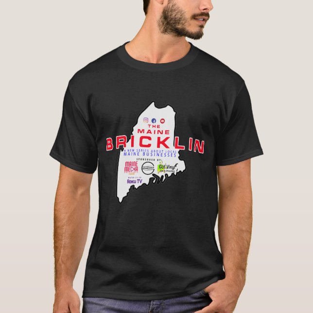 The Maine Bricklin: official men's shirt (Front)