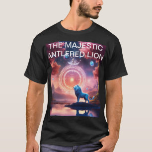 THE MAJESTIC ANTLERED LION T-Shirt