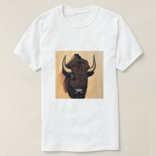 The Majestic Bison - A Symbol Of Power And Freedom T-Shirt