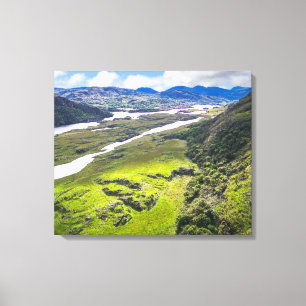 The Majestic Expanse of Ladies' View Canvas Print