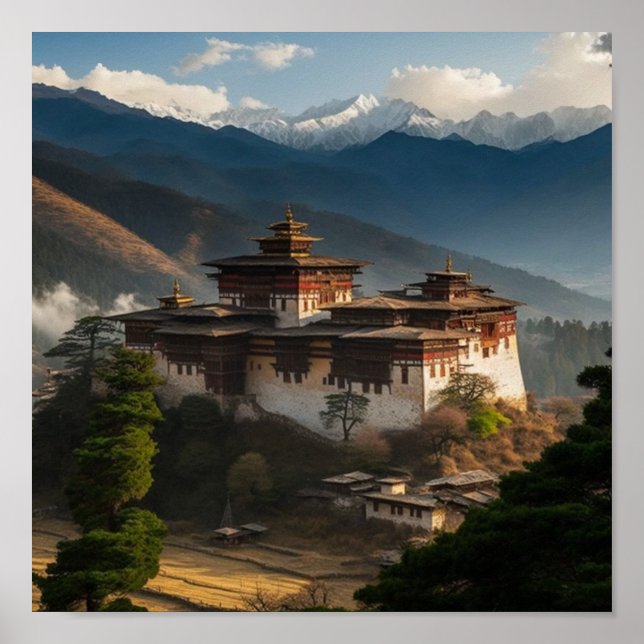 The Majestic Fortress:  Poster (Front)