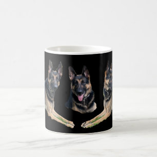 THE MAJESTIC GERMAN SHEPHERD COFFEE MUG