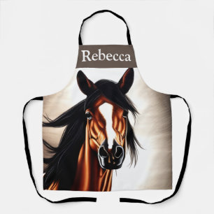 The Majestic Mustang - The Spirt Of Freedom Apron