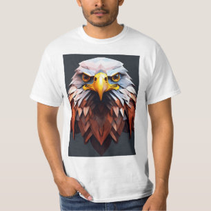 The Majestic Soar: Falcon Elegance Tee