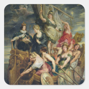 The Majority of Louis XIII Square Sticker