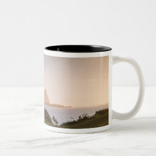 The Makai golf course in Princeville Two-Tone Coffee Mug