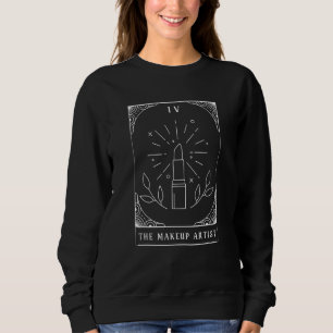 The Makeup Artist Tarot Card Vintage Witch Gothic Sweatshirt