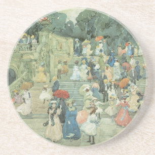 The Mall, Central Park by Maurice Prendergast Coaster