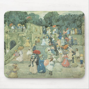 The Mall, Central Park by Maurice Prendergast Mouse Mat