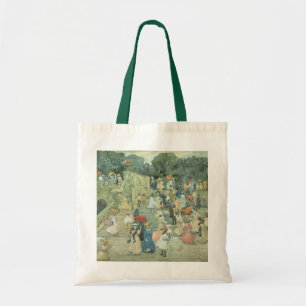 The Mall, Central Park by Maurice Prendergast Tote Bag