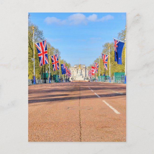 The Mall, Westminster, London UK Postcard (Front)