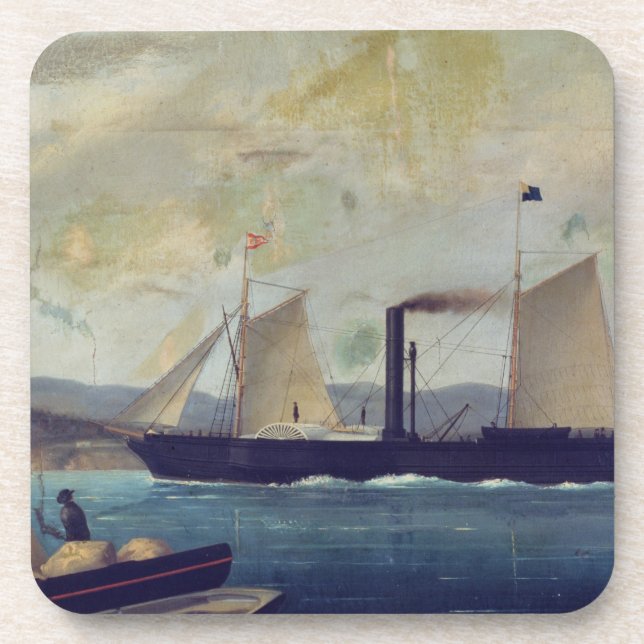 The 'Mallorcan', ship on which George Sand and Cho Coaster (Front)