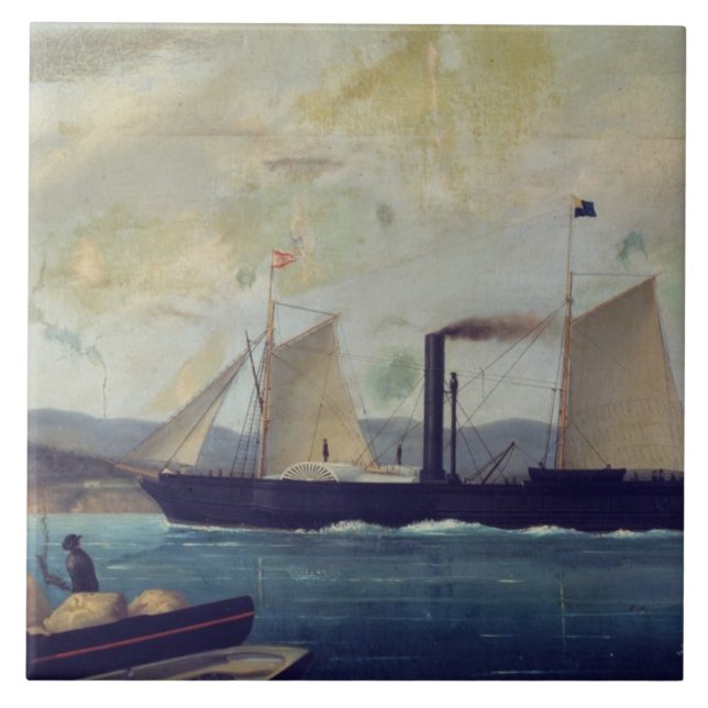 The 'Mallorcan', ship on which George Sand and Cho Tile (Front)